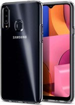 Spigen Liquid Crystal Hoesje Samsung Galaxy A20s - Transparant