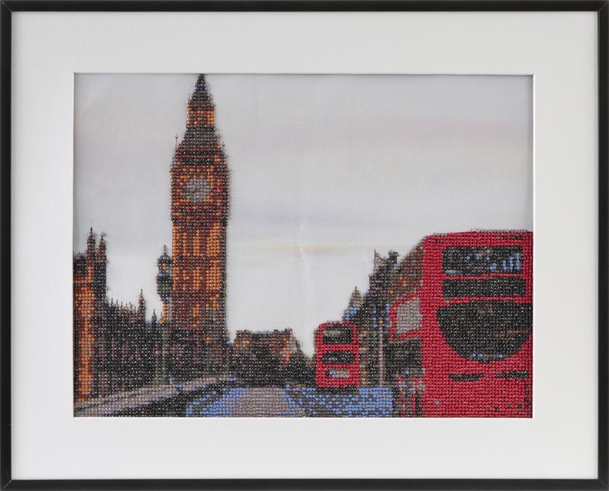 Diamond painting | London city | Afmeting: 40 x 50 CM | Inclusief diamond painting pen | diamond painting volwassenen