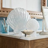 LOBERON Decoratieschelp set van 2 Teramo helder