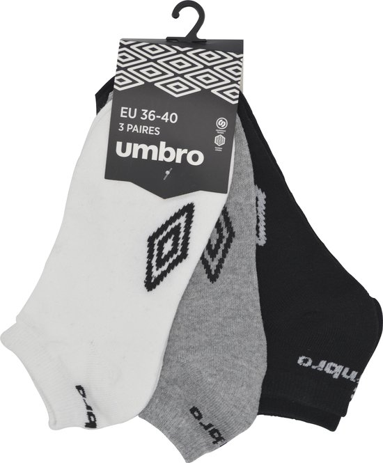 Umbro sneaker sokken dames - fitness tricolor multipack - 6 paar - maat  36/40 -... | bol.com