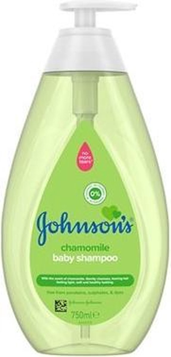 Goedkoopste Johnson's Baby Shampoo - Kamille 750 ml met pomp