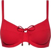 CYELL Dames Bikinitop Niet voorgevormd met Beugel Rood -  Maat 44D