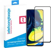 Telefoonglaasje Screenprotectors Geschikt voor Samsung Galaxy A80 - Volledig Dekkend - Gehard Glas Screenprotector Geschikt voor Samsung Galaxy A80 - Beschermglas van rand tot rand