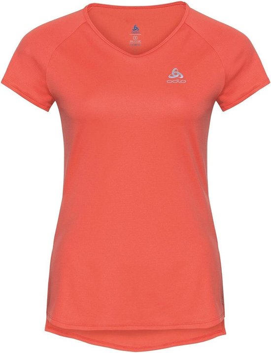 Odlo - T-Shirt Ceramicool - Sportshirt Dames - Roze