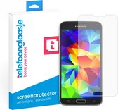 Telefoonglaasje Screenprotectors - Geschikt voor Samsung Galaxy S5 - Case Friendly - Gehard Glas Screenprotector - Geschikt voor Samsung Galaxy S5 - Beschermglas