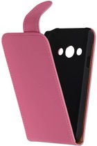 Wicked Narwal | Classic Flip Hoes voor Samsung Galaxy Xcover G388F Roze