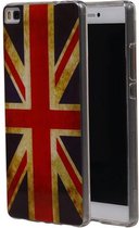 Wicked Narwal | Britse Vlag TPU Hoesje voor Huawei Huawei Ascend P8 UK