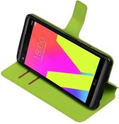 Wicked Narwal | Cross Pattern TPU bookstyle / book case/ wallet case voor LG V20 Groen