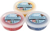 Foam Clay Kleiset Geel/blauw/rood 14 Gram 3-delig