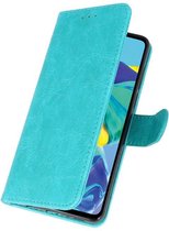 Wicked Narwal | bookstyle / book case/ wallet case Wallet Cases Hoesje voor Huawei P30 Groen