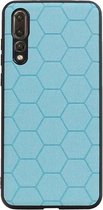Wicked Narwal | Hexagon Hard Case voor Huawei P20 Pro Blauw