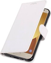 Wicked Narwal | Samsung Galaxy J7 2017 Portemonnee hoesje booktype wallet case Wit