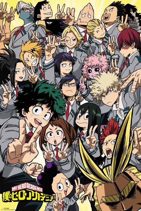 My Hero Academia poster - Japans - manga - anime - Izuku Midoriya - comic - 61 x 91.5 cm