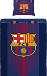 Fc Barcelona Dekbedovertrek Logo Blauw 140 X 200 Cm