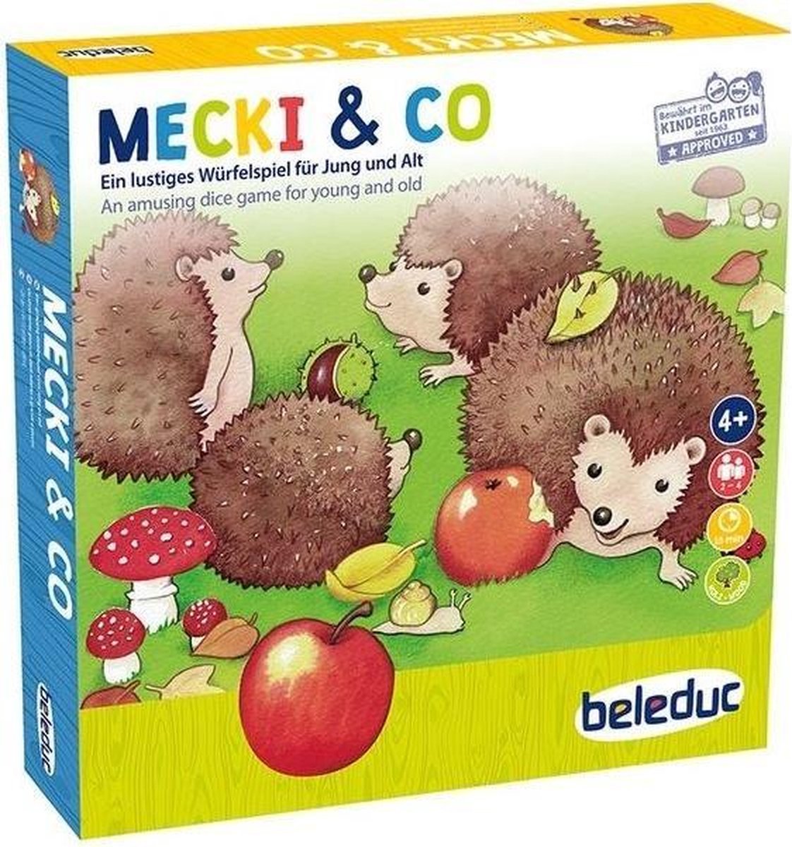 Beleduc Kinderspel Mecki & Co 124-delig