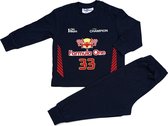 Fun2Wear - Pyjama Driver - Navy Blauw - Maat 116 - Jongens