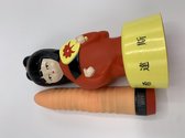 Hydas - Uniek Ribbel vibrator - Multi speed - Geisha Pop op het nachtkastje en daaronder zit je vibrator die je er uithaalt - dus altijd onder handbereik - Must voor iedere Moderne Chick