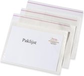 Paklijst/plakzak enveloppen - A5/C5 - Hersluitbaar - 1000 stuks