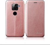 Flip Case met Kaarthouder en Magneetsluiting voor Redmi Note 9 Pro / 9S – Roze Goud