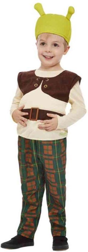 ginder Sturen Tweet Smiffy's - Shrek Kostuum - Shrek Het Kleine Groene Moerasmonster Kind  Kostuum -... | bol.com