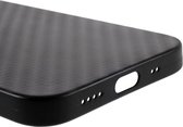 iPhone 12 Pro Max - hoes, cover, case - TPU - Carbon Fiber