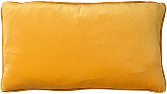 Dutch Decor FINN - Sierkussen 30x50 cm - velvet - lendekussen - Golden Glow - geel - Inclusief binnenkussen
