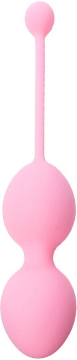Goedkoopste Vagina Balletjes - Silicone Kegel Balls 36mm 165g Pink - Boss Series