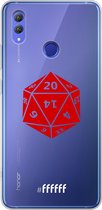 6F hoesje - geschikt voor Honor Note 10 -  Transparant TPU Case - D20 - Transparant #ffffff