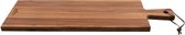Pure Walnut Wood Borrelplank 59 x 20 x 2 cm - Walnoot hout