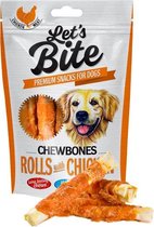 Brit Let's Bite Chewbones Rolls & Chicken 110 g
