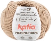 Katia Merino 100% - 82 - Medium beige_ - 50 gr. = 102 m.