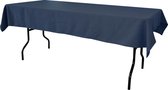 Tafelkleed Linnenlook - Linnen WR 190x130cm Dark Denim (blauw) (505)