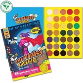 Rude Cosmetics The Badass Rudegirl - 35 Eyeshadow Palette - Book 6