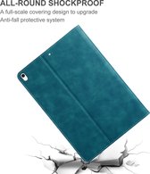 iPad Air 2019 Hoes - 10.5 Inch - iPad Air 2019 Hoes Book Case Leer Slimline Blauw