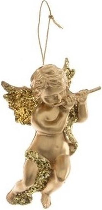 Kerstboom versiering set van 3x gouden engeltjes van 10 cm - Kerst decoraties engelen... bol.com