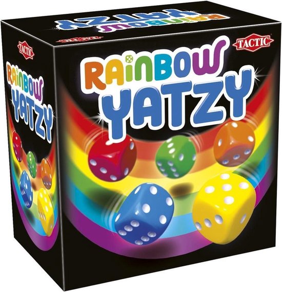 Tactic Dobbelspel Rainbow Yatzy Junior 12,4 X 8 Cm
