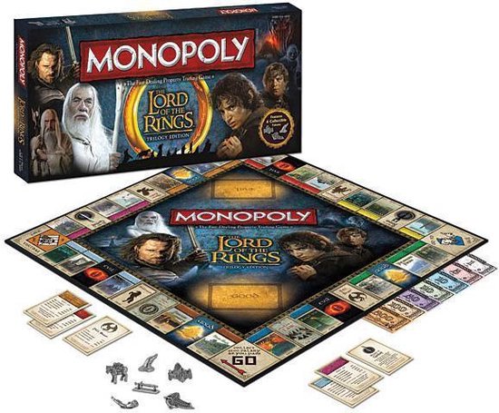 Monopoly Lord of the Rings - Engelstalig Bordspel - Monopoly