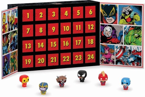 marvel pop advent calendar