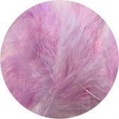 50 Lila/Roze Decoratieve veertjes - 10 cm- Home decoratie- Charme Bijoux®