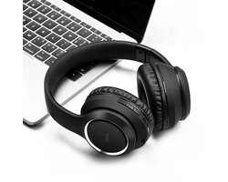 Hoco W28 Zwart – Bluetooth Koptelefoon Over Ear - Draadloze Koptelefoons - Koptelefoon met Microfoon - Universeel - Apple en Android