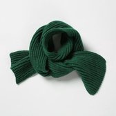 Warme kleine gebreide sjaal / shawl voor meisje & jongen - Kinderformaat | Groen | Herfst / Winter | Kindersjaal - sjawl - kids - kinderen | Kindersjaal - sjawl  | Perfecte accesso