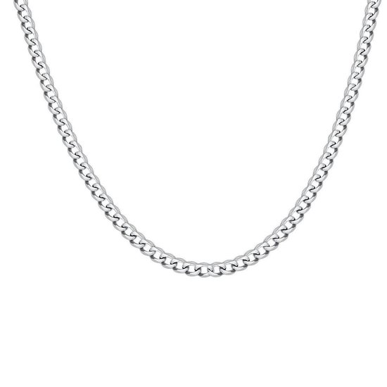 Collier Gourmet en argent véritable