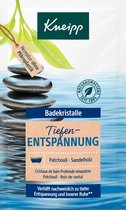 Kneipp Badzout Tiefenentspannung Patchouli & Sandelhout (60 g) - Badkristallen Diepe Ontspanning - Vegan