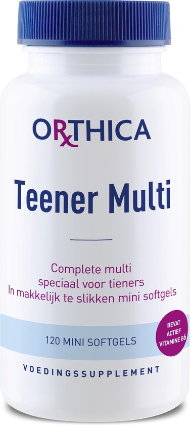 Sloppenwijk Waar markt Orthica Teener Multi (multivitaminen) - 120 Softgels | bol.com