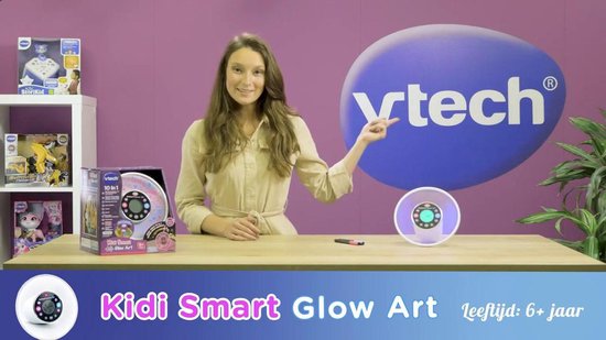VTech KidiDreams Kidi Smart Glow Art Speaker - Educatief Babyspeelgoed -  Baby Speaker... | bol.com