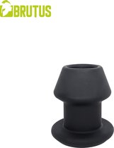 De Gobbler - holle silicone anaal buttplug - small 60mm - tunnel plug
