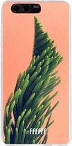 Honor 9 Hoesje Transparant TPU Case - Waving plant #ffffff