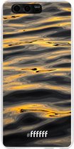 Honor 9 Hoesje Transparant TPU Case - Water Waves #ffffff