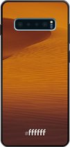 Samsung Galaxy S10 Plus Hoesje TPU Case - Sand Dunes #ffffff