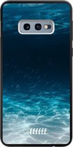 Samsung Galaxy S10e Hoesje TPU Case - Lets go Diving #ffffff